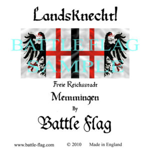 Memmingen Landsknecht Renaissance Wargame Banners and Flags