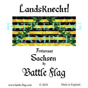 Saxony Landsknecht Renaissance Wargame Banners and Flags