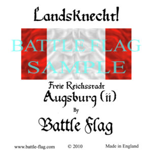 Augsburg (ii) Landsknecht Renaissance Wargame Banners and Flags