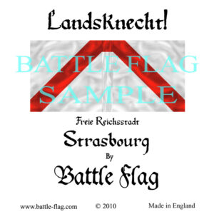 Strasbourg Landsknecht Renaissance Wargame Banners and Flags