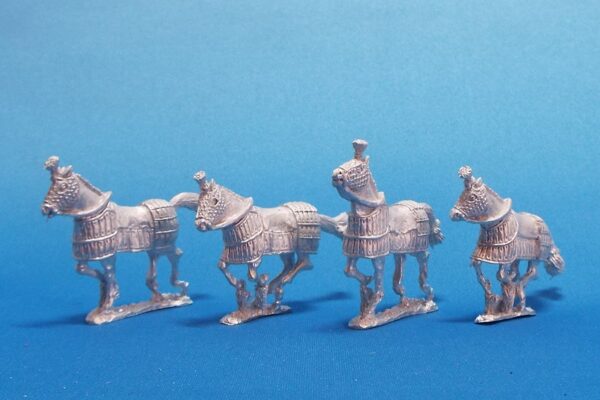 Macedonian Successor Barded Cavalry Horses.