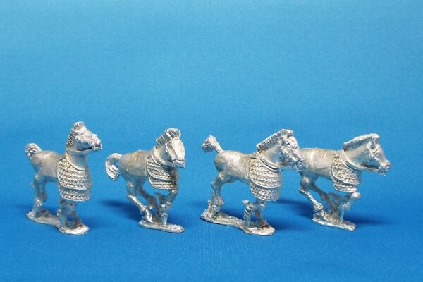 Scythian/Sarmatian Half Barded Cavalry Horses.