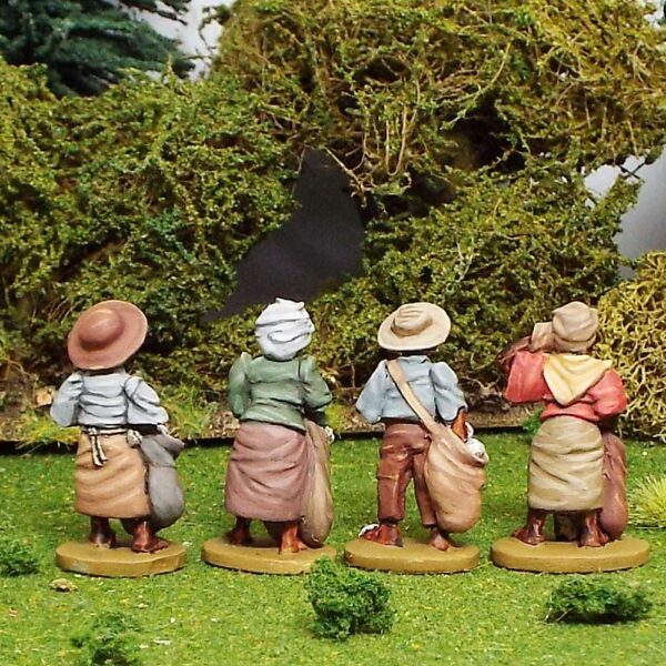 Farm or Plantation workers harvesting cotton.