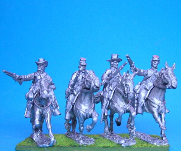 Cavalry troopers with shotgun/musket.