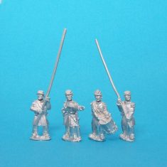 ACW43b Militia or Early Volunteer Command . Epaulettes and Kepi.