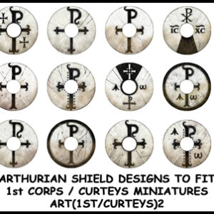 Romano British Shield Decals.