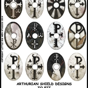 Romano British Shield Decals.