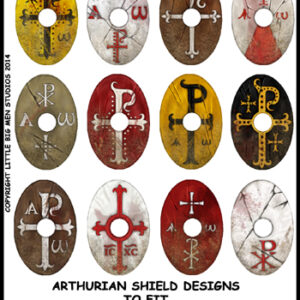 Romano British Shield Decals.