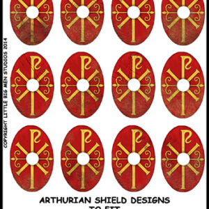 Romano British Shield Decals.