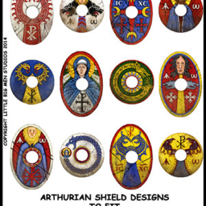 Romano British Shield Decals.