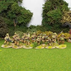 BEF Infantry Section with Fixed Bayonets