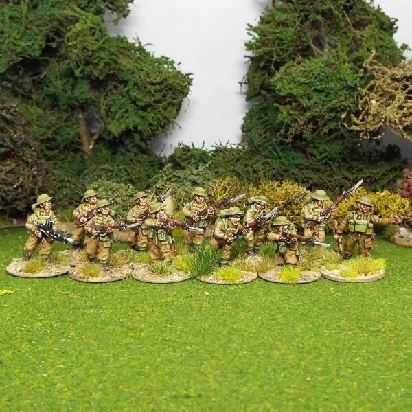 BEF Infantry Section with Fixed Bayonets