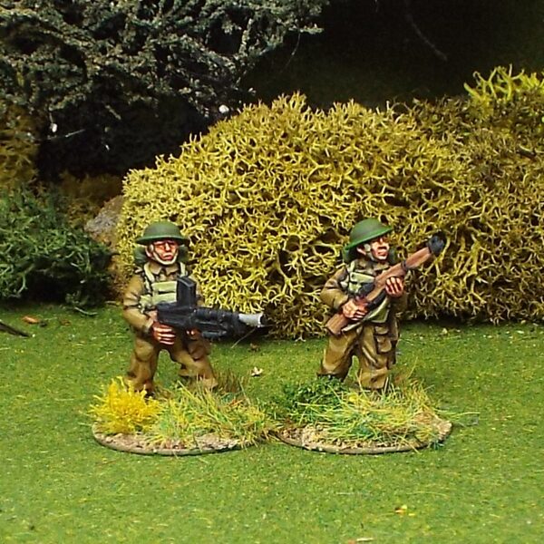 BEF Bren Gun Team Standing.