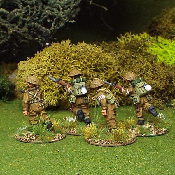 BEF Platoon or Company Command with covered helmets.