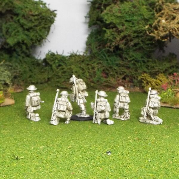 Hotchkiss 25mm Anti Tank Gun Crew ( 6 figures )