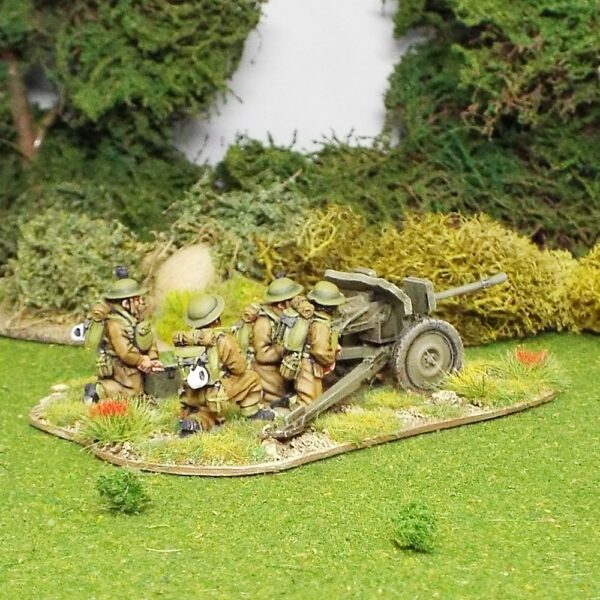 Hotchkiss 25mm Anti Tank Gun with 4 28mm Crew.