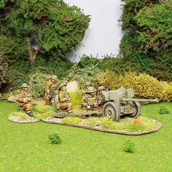 Hotchkiss 25mm Anti Tank Gun with 6 28mm Crew. - 1st Corps