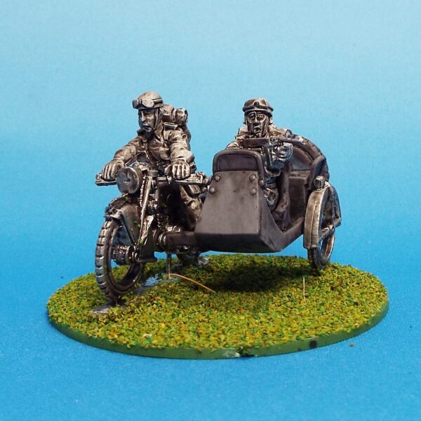 British Reconnaissance Motorcycle and side car.