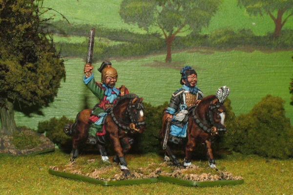 2 Mounted Generals.