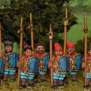 Armoured Spearmen with Shields.