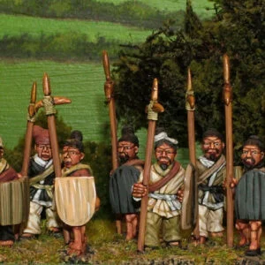 Peasant levy spearmen.