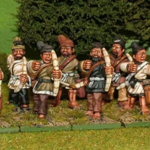 Peasant levy archers.