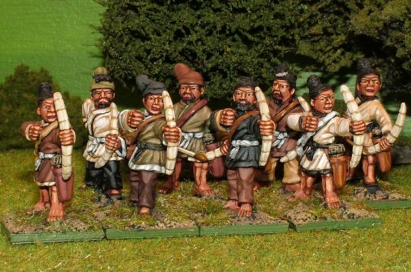 Peasant levy archers.