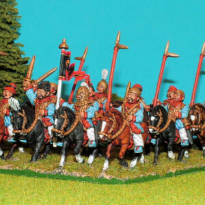 Cavalry with Halberds and Swords.