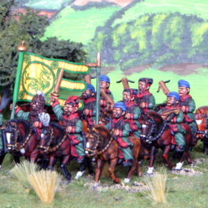 Cavalry with crossbows.