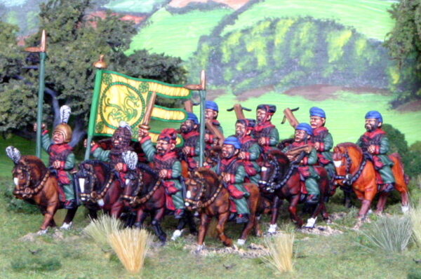 Cavalry with crossbows.