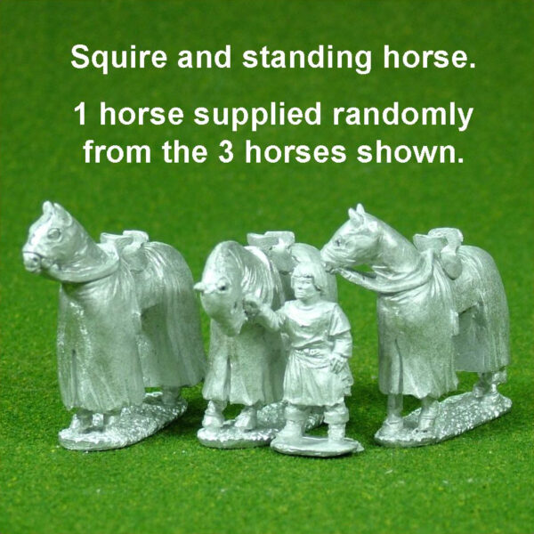 Squire horse holder.