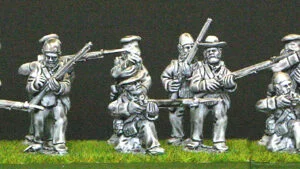 British firing line with variant poses & kit.