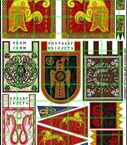 Early Saxon Banners.