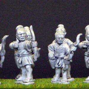 Early chinese shang or zhou archers