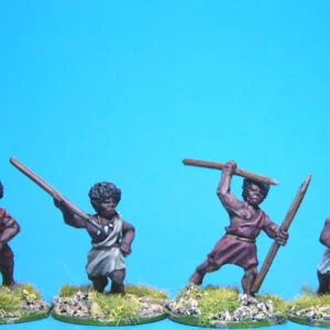 Numidian javelin men with shield.