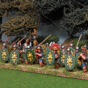 Auxilia with light pila and oval shield.