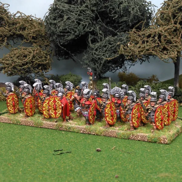 Praetorian Guard with Pila and Oval Scutum.