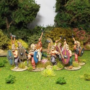 Germanic Warriors with Axes.