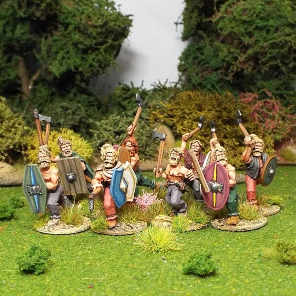 Germanic Warriors with Axes.