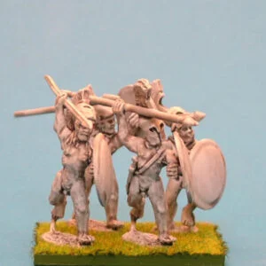 Naked Greek Hoplites.