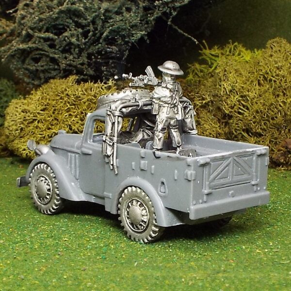 Light Utility Car with Military crew .