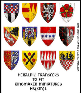 Late Medieval Knights Shields