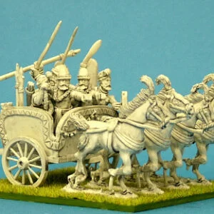 4 Horse Heavy Chariot with 6 crew.