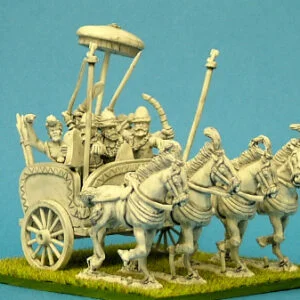 4 Horse Heavy Command Chariot with 6 crew.