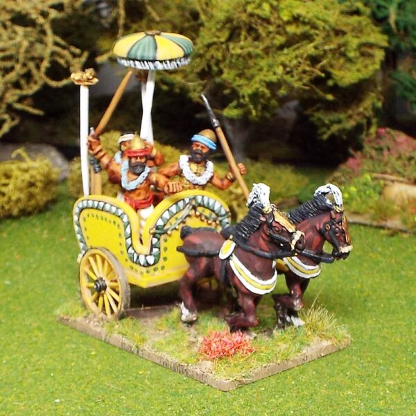 Light Chariot Command with Umbrella Bearer.