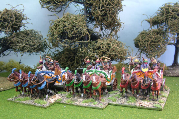 Indian 4 Horse Heavy Chariots Unit.