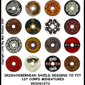 Irish - Hibernian Shield decals.