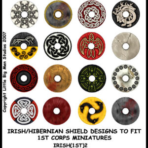 Irish - Hibernian Shield decals.