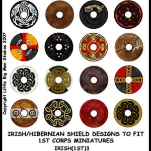 Irish - Hibernian Shield decals.