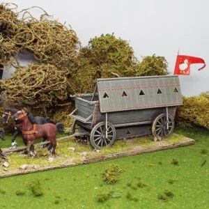 Large War Wagon with Loop Holed Defence Hoarding